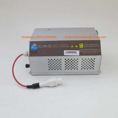 Z serial laser power supply with LCD display